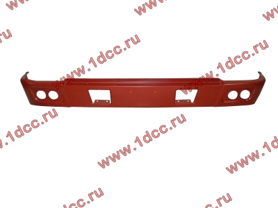 Бампер H красный самосвал металлический усиленный HOWO (ХОВО) WG1641240001-1 фото 1 Рыбинск