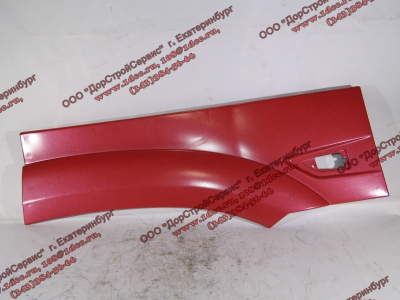 Крыло кабины со спальником красное задняя часть левая (под треугольный повторитель в конце) H3 HOWO (ХОВО) WG1642230107 фото 1 Рыбинск