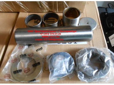 Шкворень с втулками, подшипником (комплект) SH F3000 SHAANXI / Shacman (ШАНКСИ / Шакман)  фото 1 Рыбинск