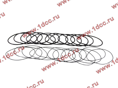 Кольцо уплотнительное гильзы цилиндра (комплект 12 тонких и 12 толстых) двигатель TD226B6G Lonking CDM (СДМ) 01153804/01153805 фото 1 Рыбинск