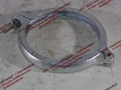 Хомут выпускного тракта литой 125мм SH SHAANXI / Shacman (ШАНКСИ / Шакман) VG1034110100 фото 1 Рыбинск