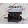 Компрессор пневмотормозов 2-х цилиндровый WABCO H3 HOWO (ХОВО) VG1099130010 фото 2 Рыбинск