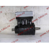 Компрессор пневмотормозов 2-х цилиндровый WABCO H3 HOWO (ХОВО) VG1099130010 фото 4 Рыбинск